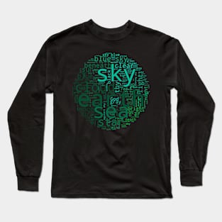 Sky Earth Sea (4) Long Sleeve T-Shirt